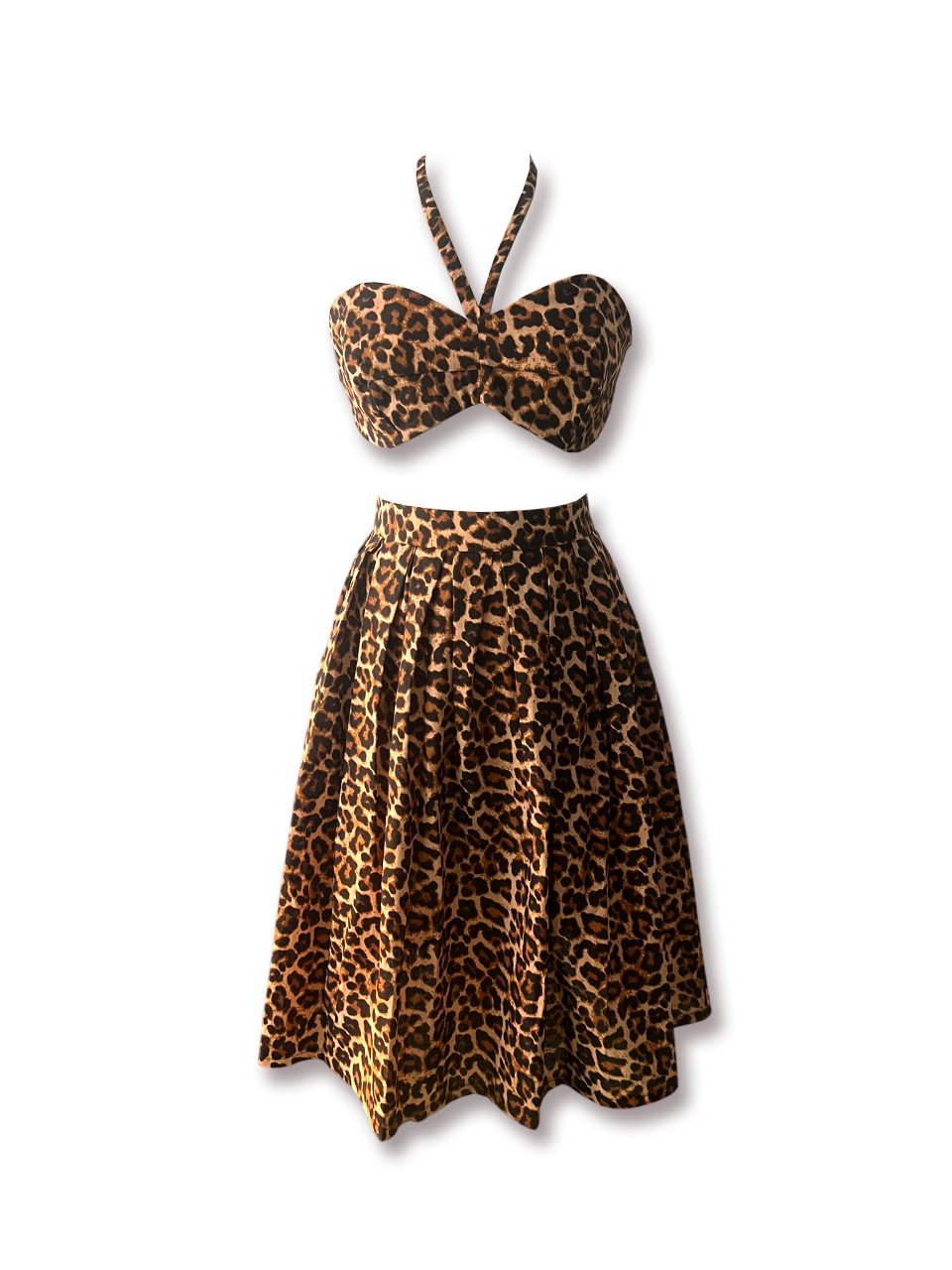 Conjunto 2 piezas Talla S (Leopardo)